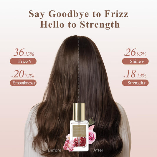 Dear Irean rose petal inside bottle highlights luxurious infusion for subtle aroma.