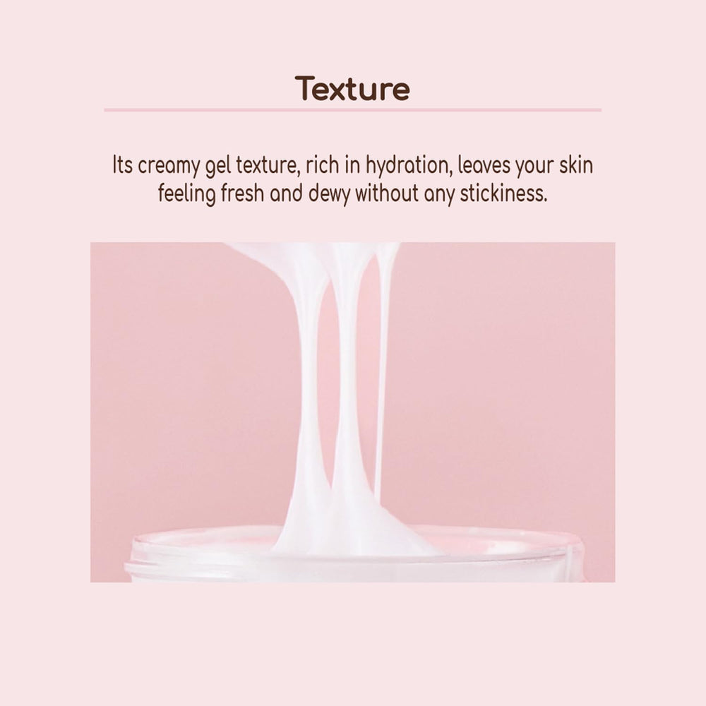 DEARBOO jar close-up—soft texture provides moisture without heaviness.