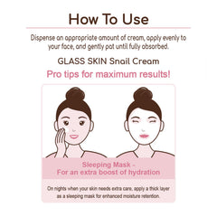 DEARBOO glass skin effect imagery—radiant-looking complexion with regular use.