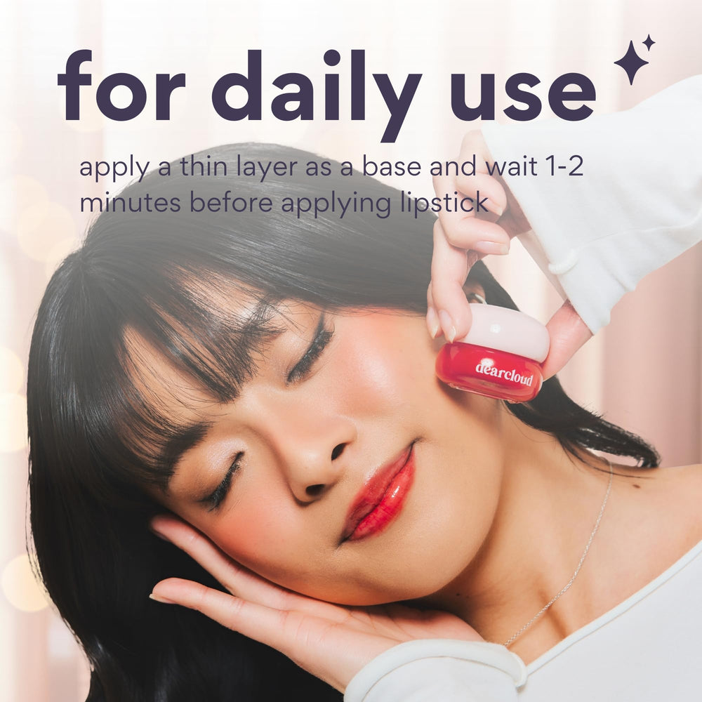 Dearcloud Dewy Lip Jam cruelty-free clean beauty claim for the product