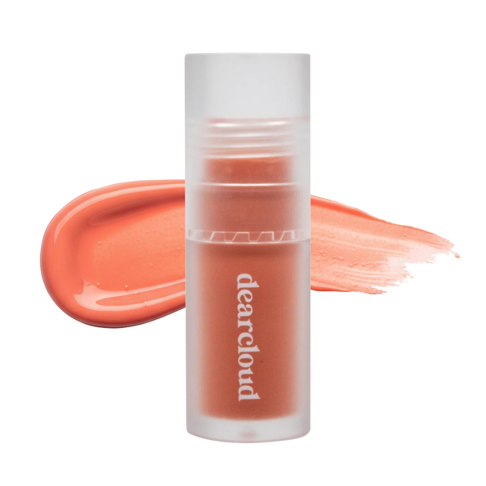 Dearcloud Gentle Crush Serum Blush Peaches packaging with clean Korean beauty branding.