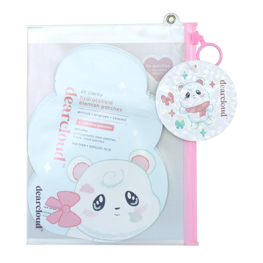 Dearcloud cat-design hydrocolloid patches offer discreet coverage and confident daytime wear.