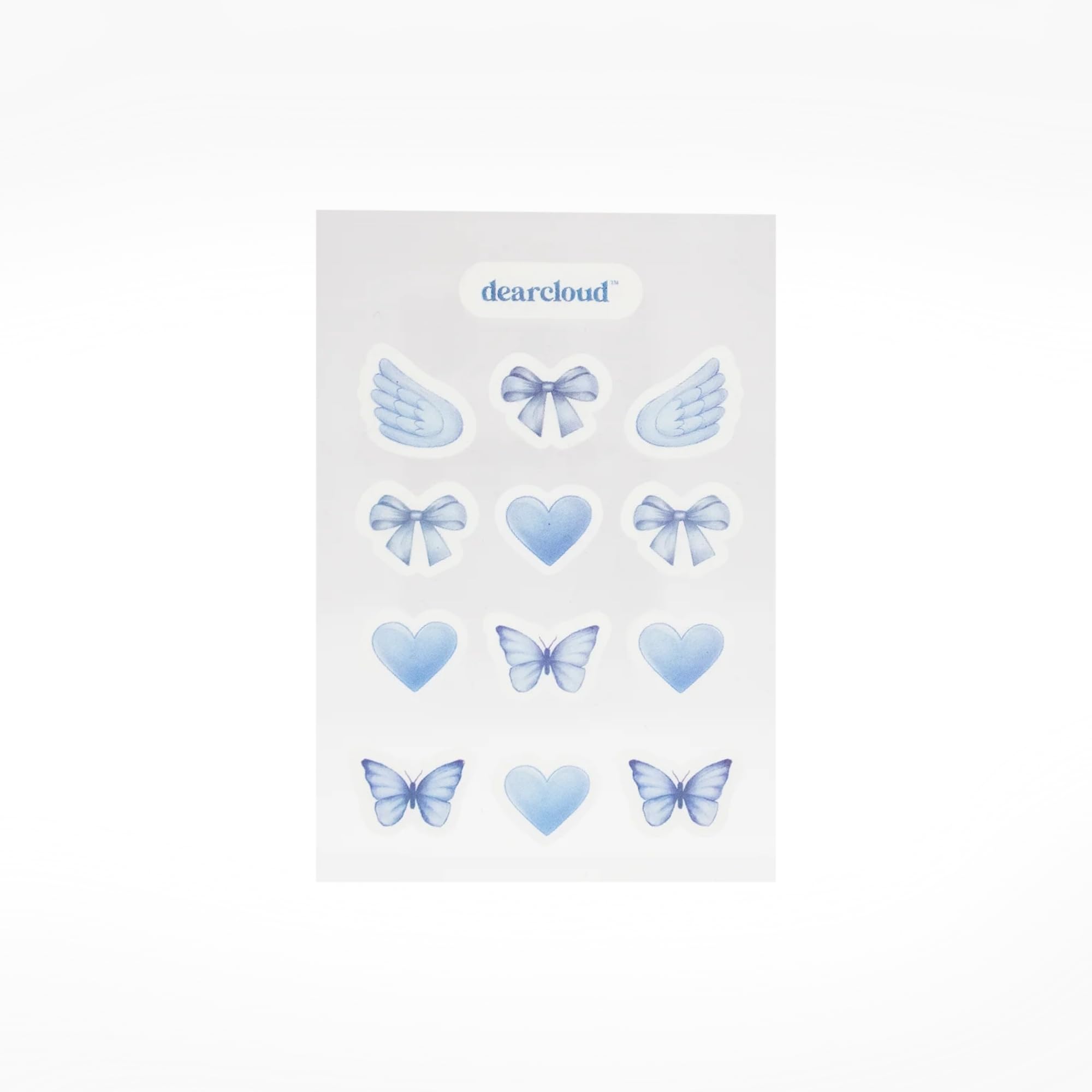Dearcloud patches with heart design provide daily protection and subtle redness reduction.
