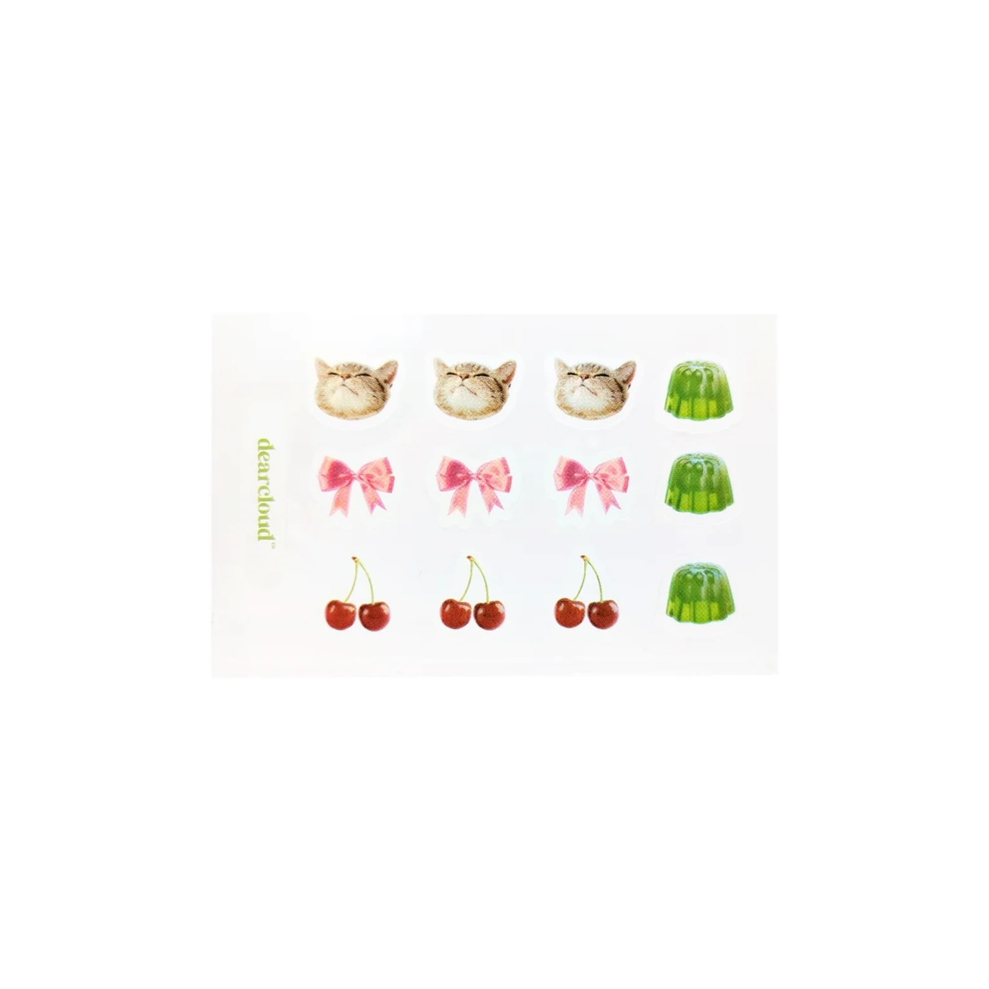 Dearcloud jelly-mold design patches offer breathable coverage to calm skin.
