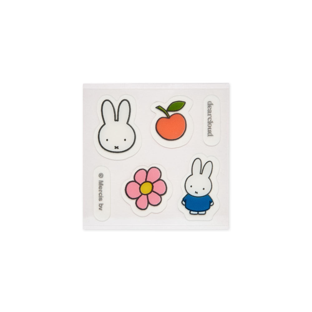 Dearcloud Miffy patches packaging display highlights 36-count set