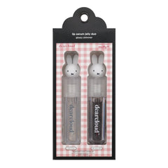 Dearcloud Miffy lip serum jar close-up showing rich hydration for smooth lips.
