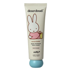 Dearcloud Miffy Rescue Butter Foot Cream packaging shown for easy travel and gifting