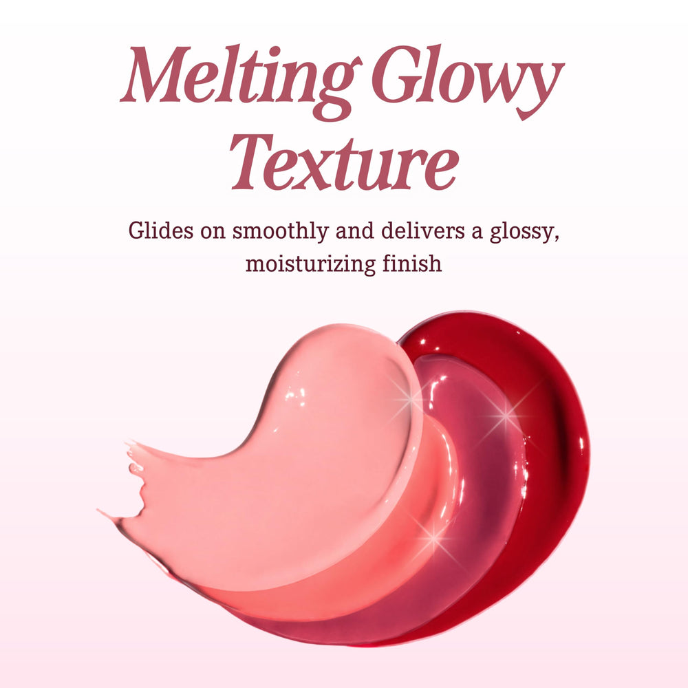 Dear Dahlia Lip Paradise delivers a glossy finish with weightless comfort.