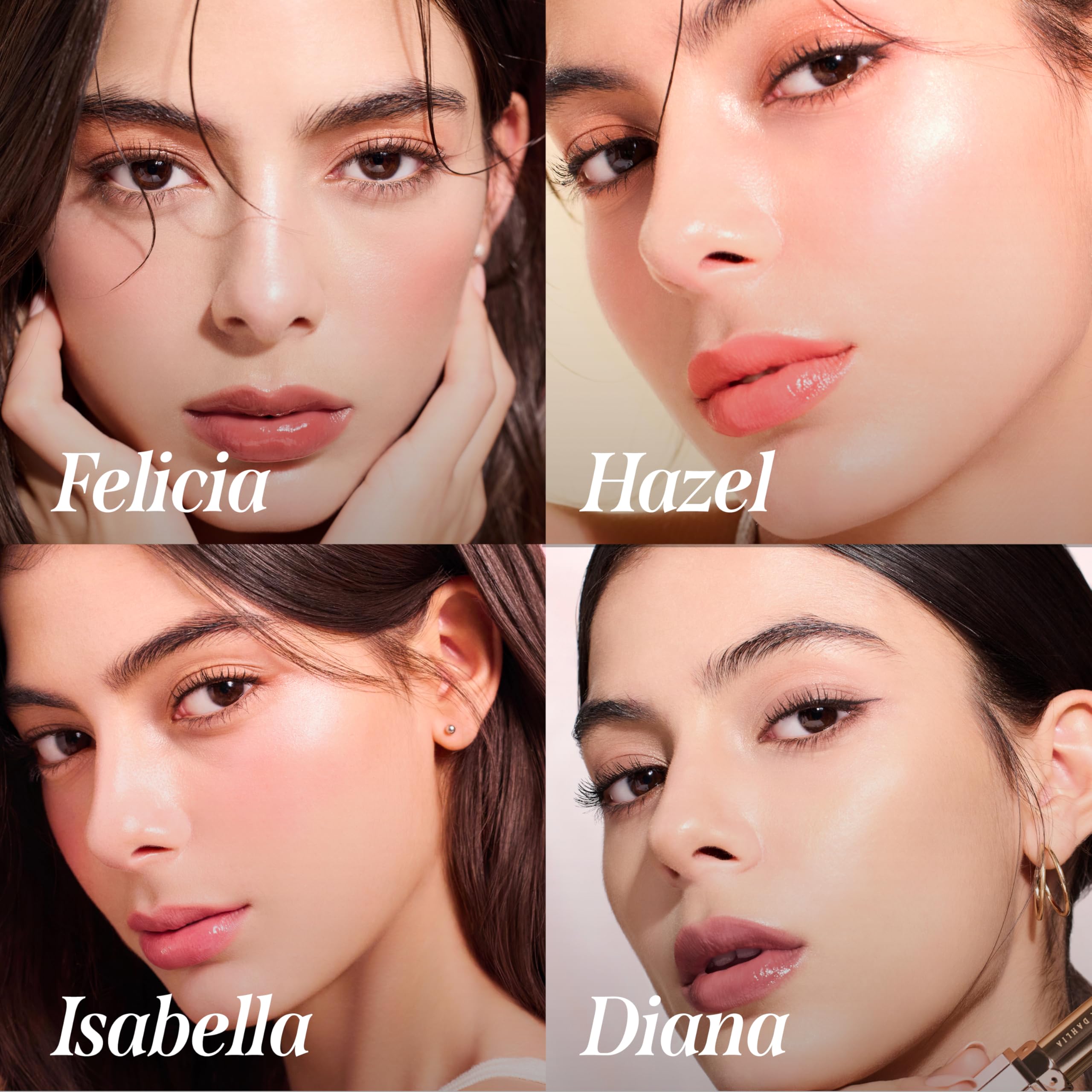 Dear Dahlia Lip Paradise packaging with marble design evokes luxury and minimalism.
