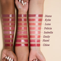 Dear Dahlia Lip Paradise nourishes with shea butter for soft, hydrated lips.
