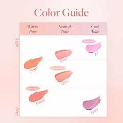 Dear Dahlia Petal Blur Blush Peony buildable color for layered cheek or lip flush