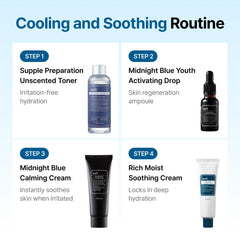 DearKlairs Calming Cream suitable for post-shave soothing and sensitive skin