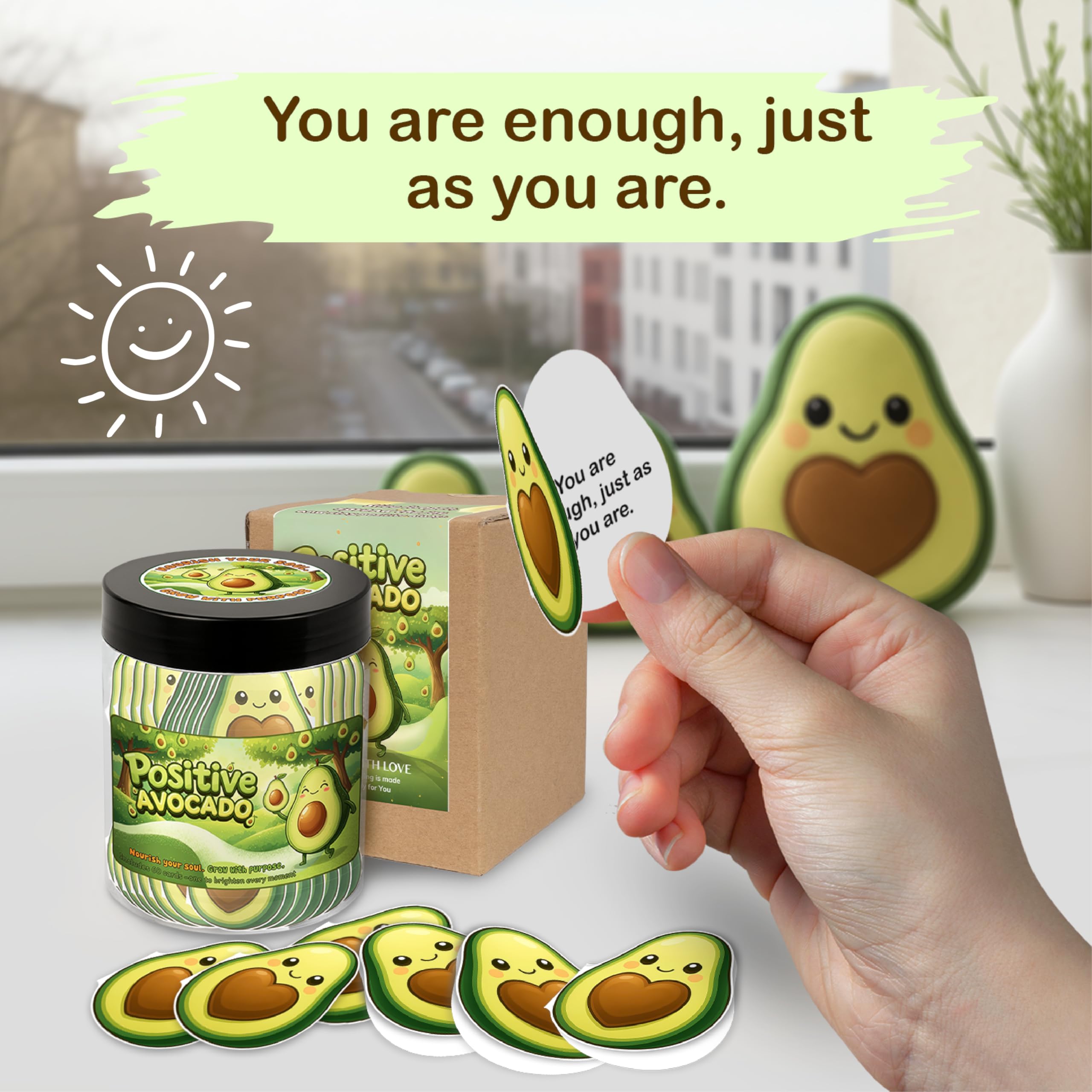 DEARMINE Birthday decor avocado frame adds festive celebration touches.