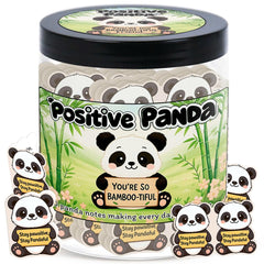 DEARMINE Positive Panda Jar with 60 affirmation cards for daily motivation
