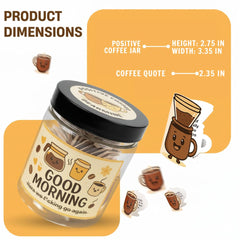 DEARMINE reusable jar ensures ongoing access to daily affirmations