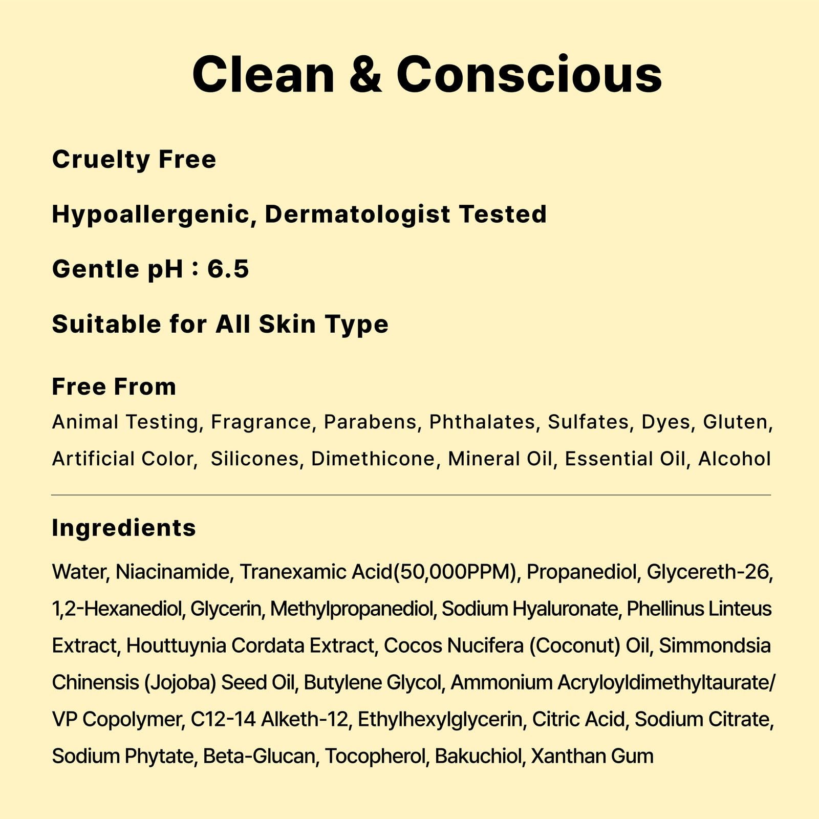Bakuchiol-infused DearMYDEW serum bottle promotes gentle renewal on clean skin