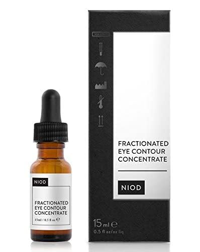 DECIEM NIOD Fractionated Eye-Concentrate application demonstrates precise use around the eye area.
