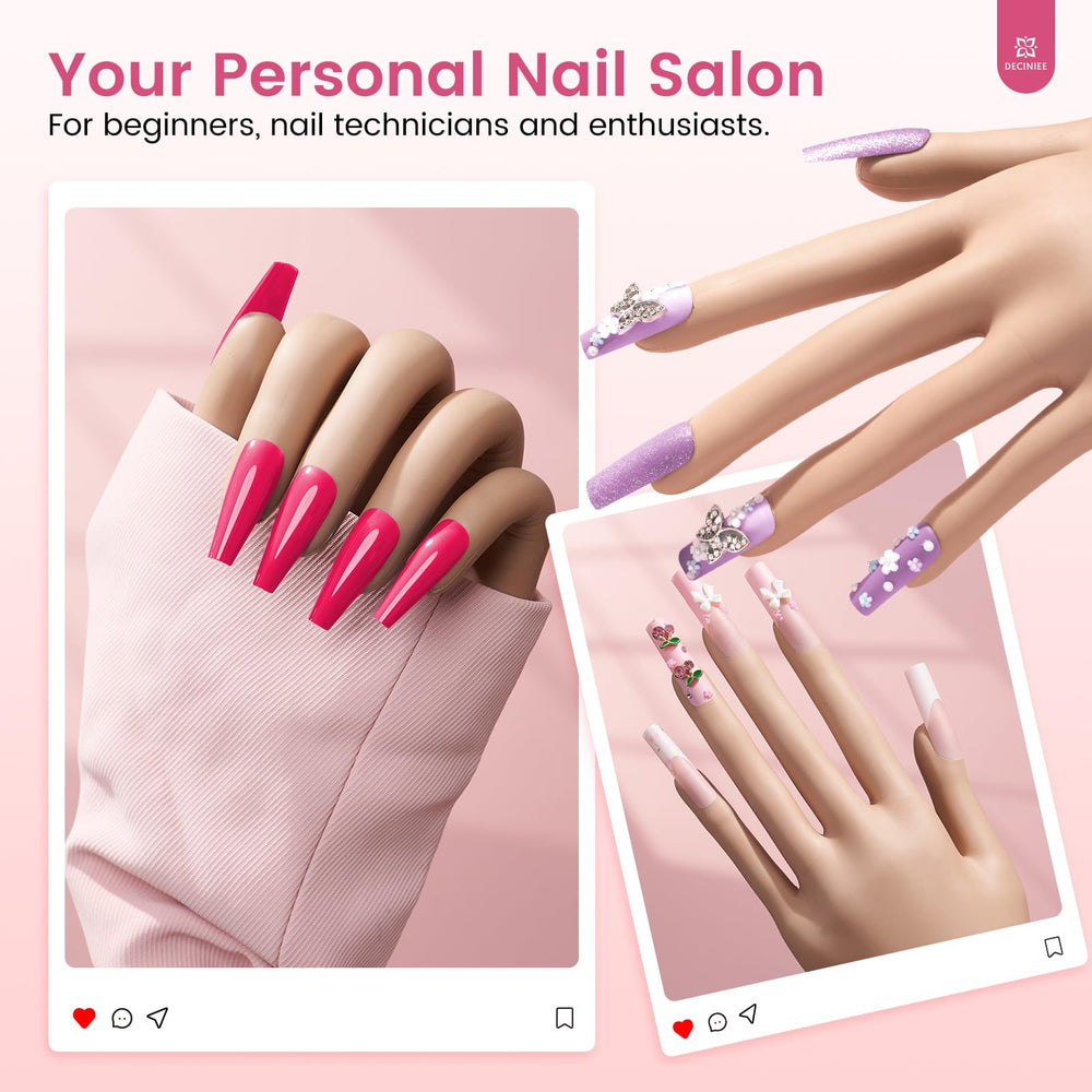 Deciniee beginner kit offers a salon-at-home experience