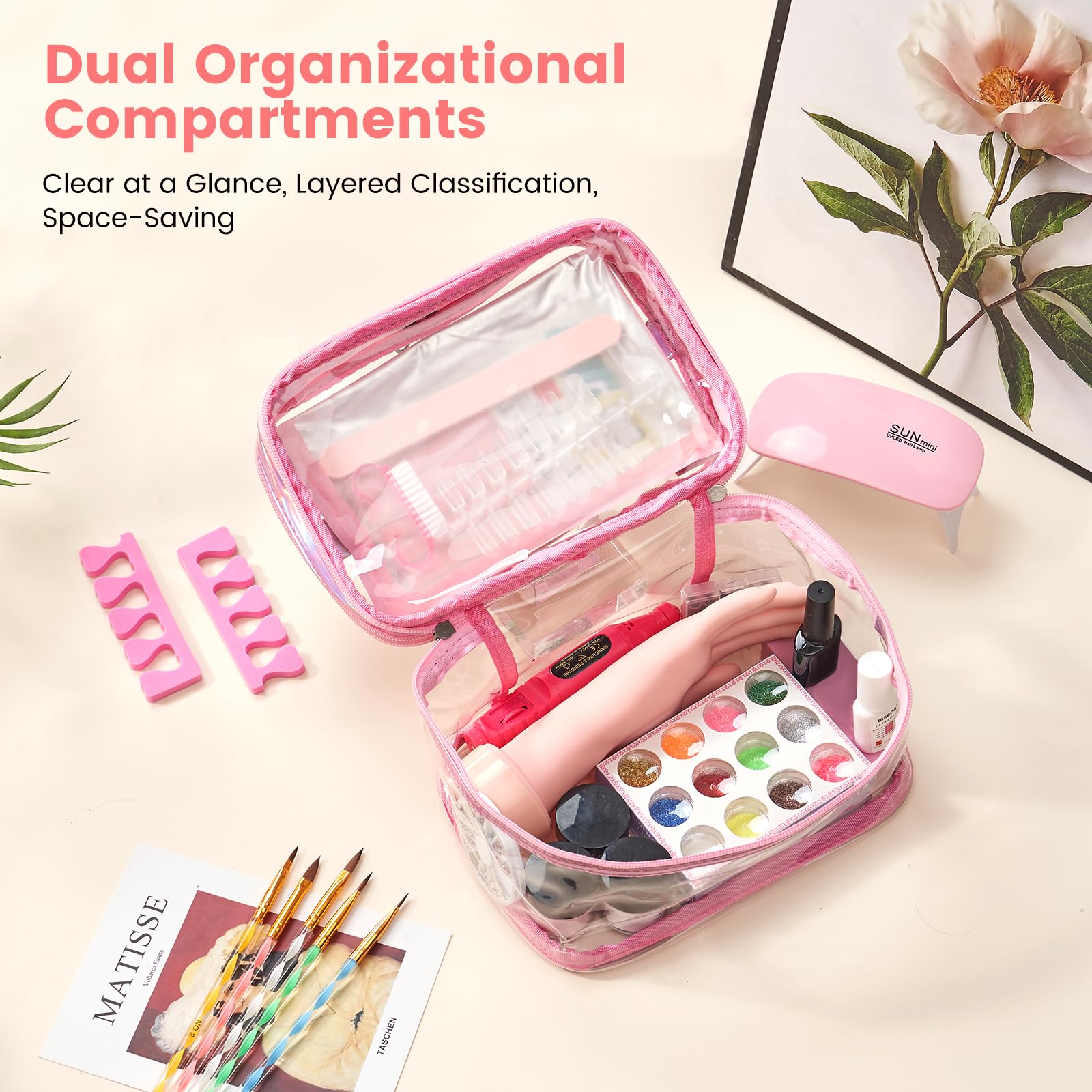 Deciniee nail kit, ideal gift for beginners and DIY enthusiasts.
