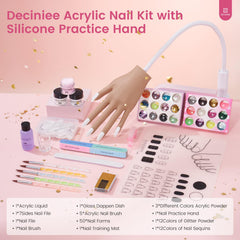 Deciniee nail art brushes kit for precise beginner designs