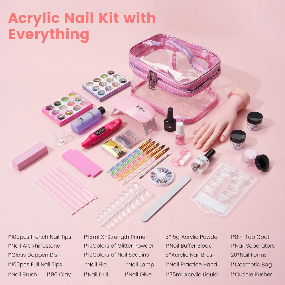 Deciniee practice hand for nail art, durable and lifelike for technique practice.