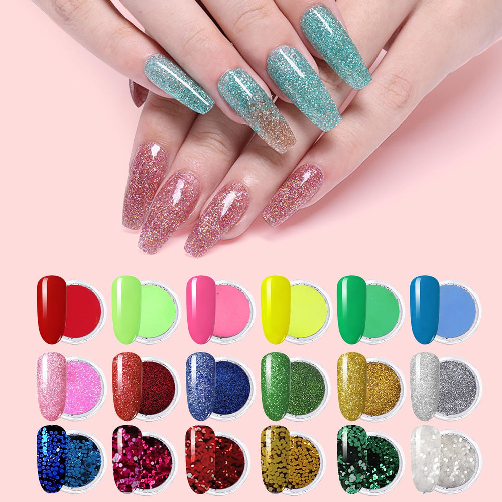 Deciniee acrylic nail kit complete set ready for home manicure
