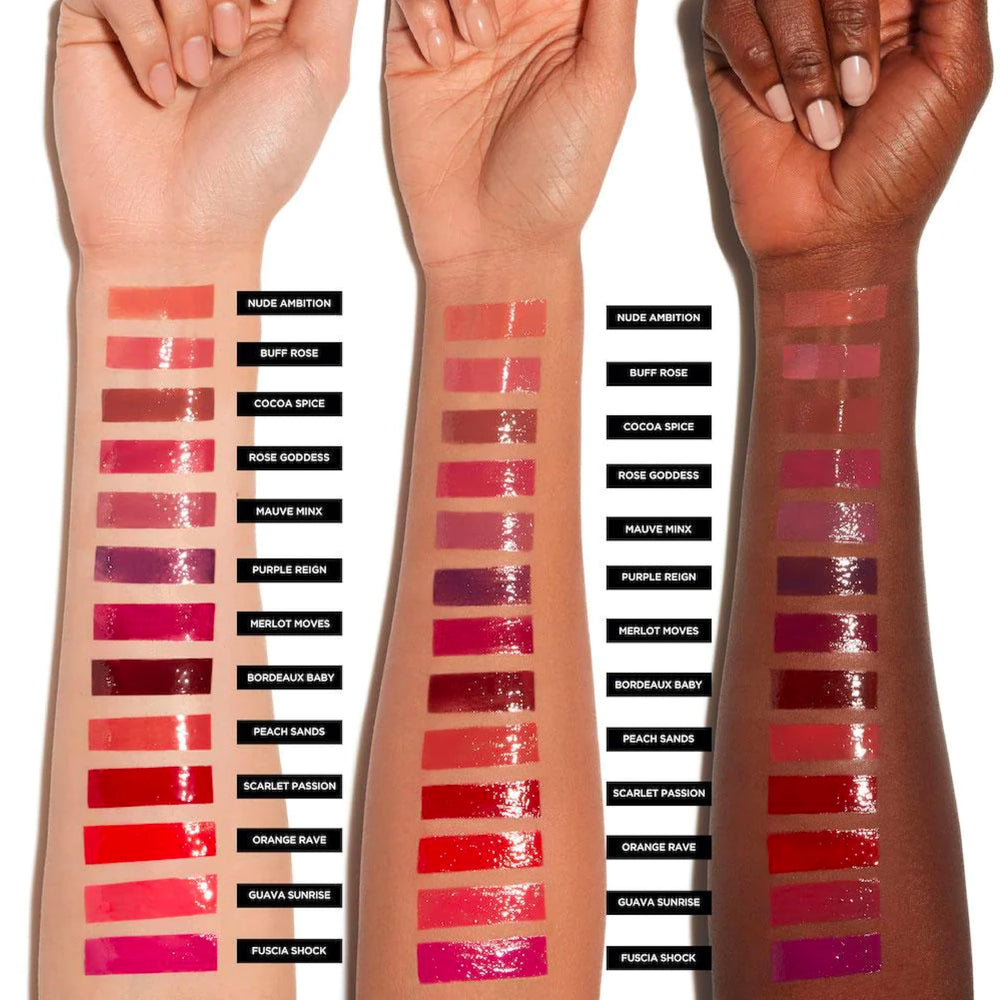 Deck of Scarlet one-stroke coverage for medium pigment payoff