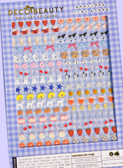 Deco Beauty MARTINA'S Tiny Store X cute patterns for salon-like nails at home