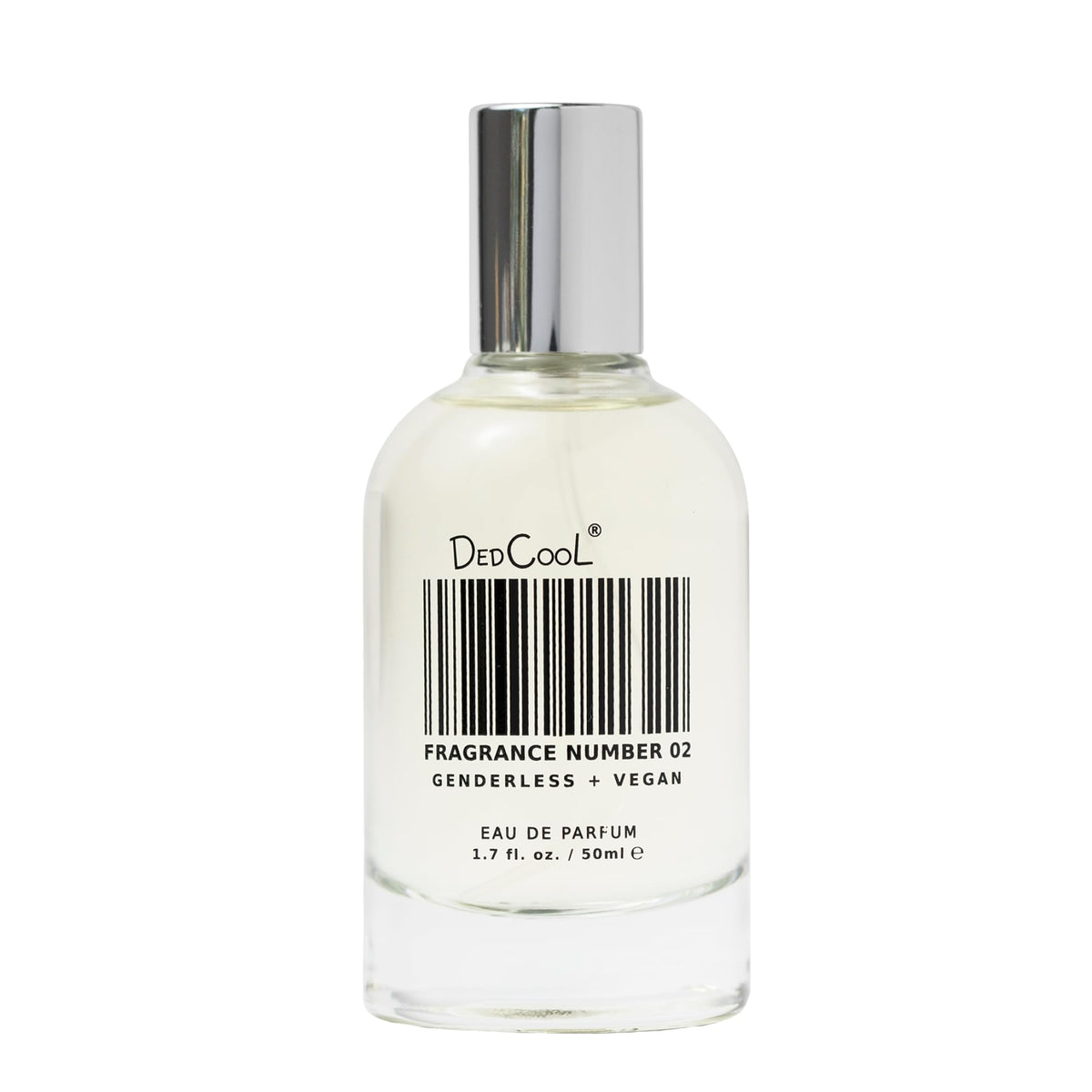 DedCool Eau de Parfum bottle front view showcases sleek luxury.