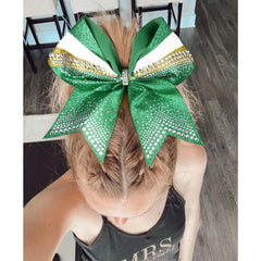 Team-ready DEEKA bows styled with uniforms for performances.