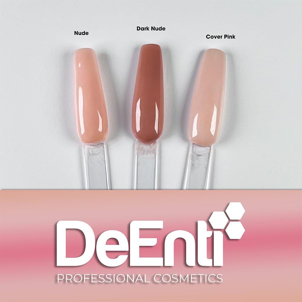 DeEnti acrylic powder ideal for overlays, extensions, and carving.