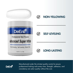 DeEnti powder delivers smooth coverage with strong adhesion.