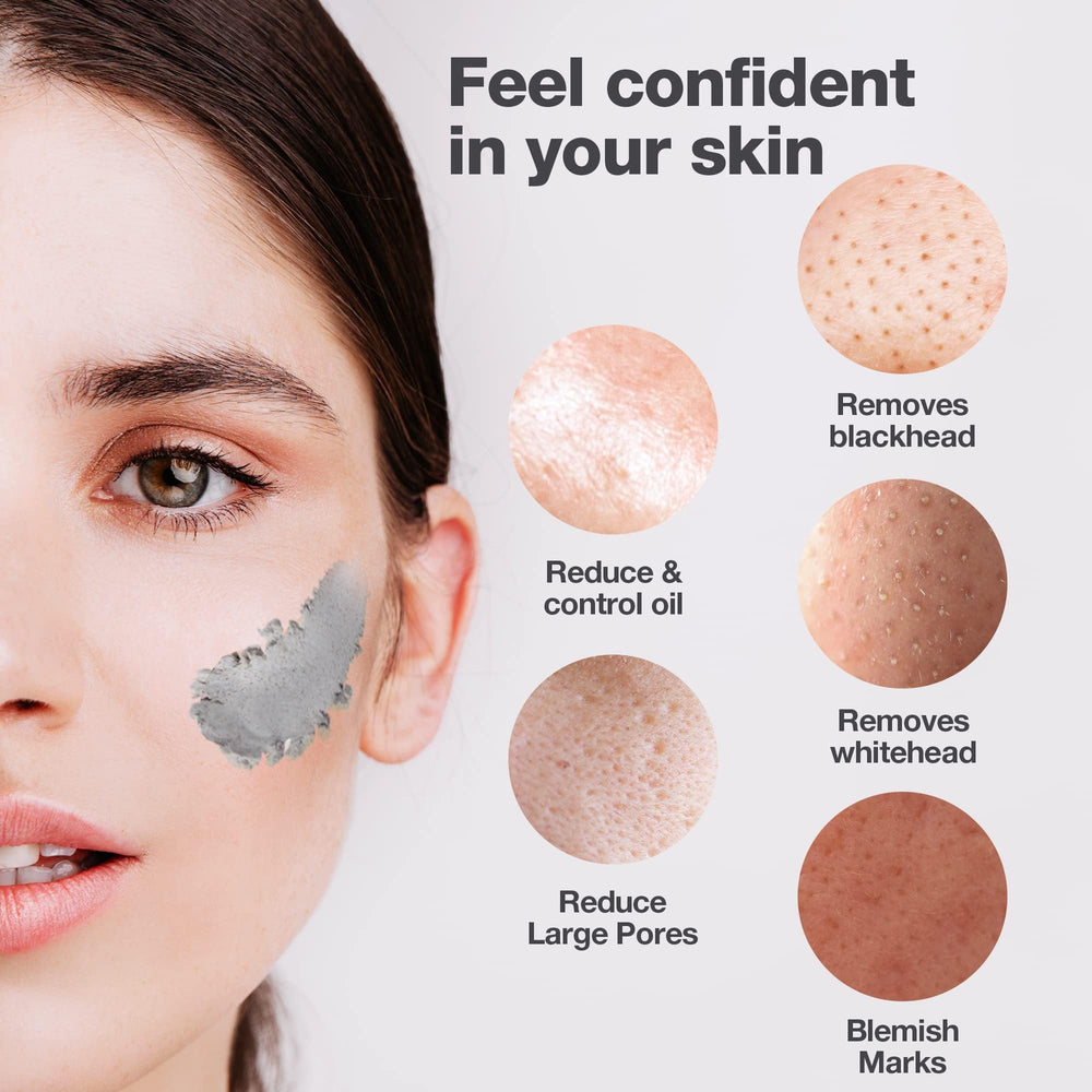 DEEOM Blackhead Remover Stick applying on nose demonstrates precise, mess-free use.