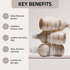 DEEOM Real Yam toner hyaluronic acids close-up for hydration