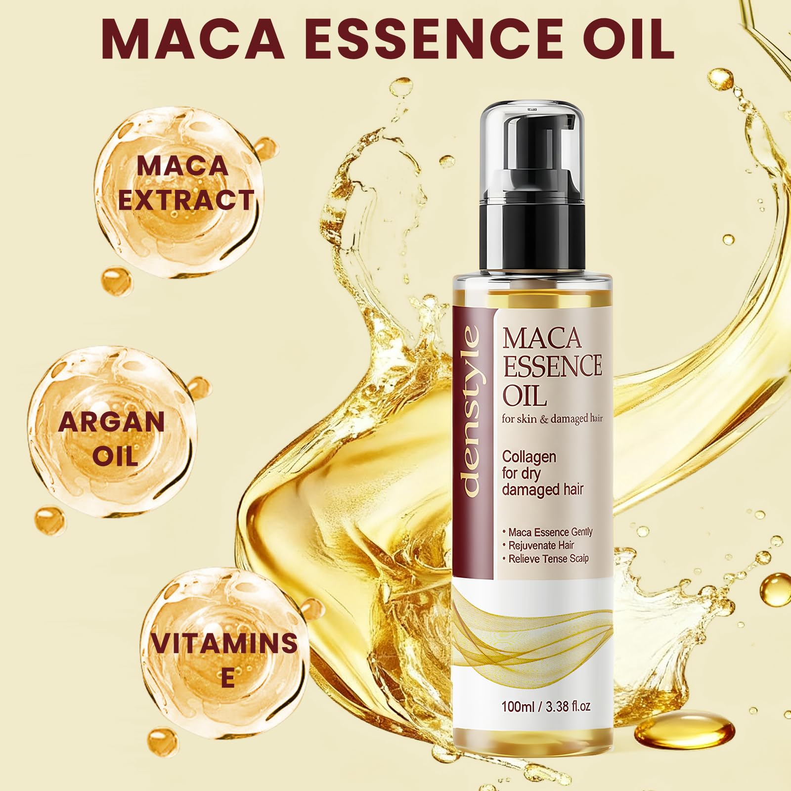Close-up of rich texture of Collagen Hair Mask
