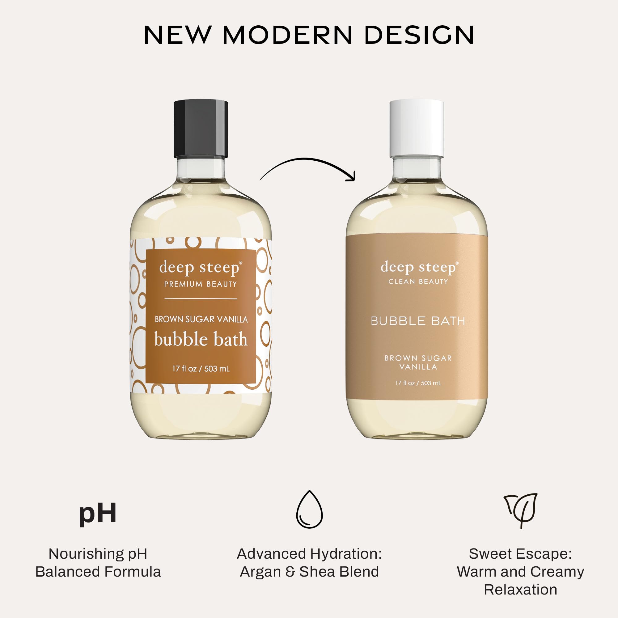 Deep Steep Bubble Bath lather highlights relaxing aromatic soak potential