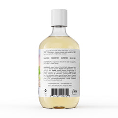 Deep Steep Raspberry Merlot bubbles promote a hydrating, comforting soak.