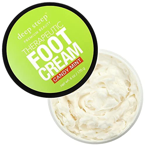 Creamy Deep Steep formula with mint aroma shown for cooling comfort