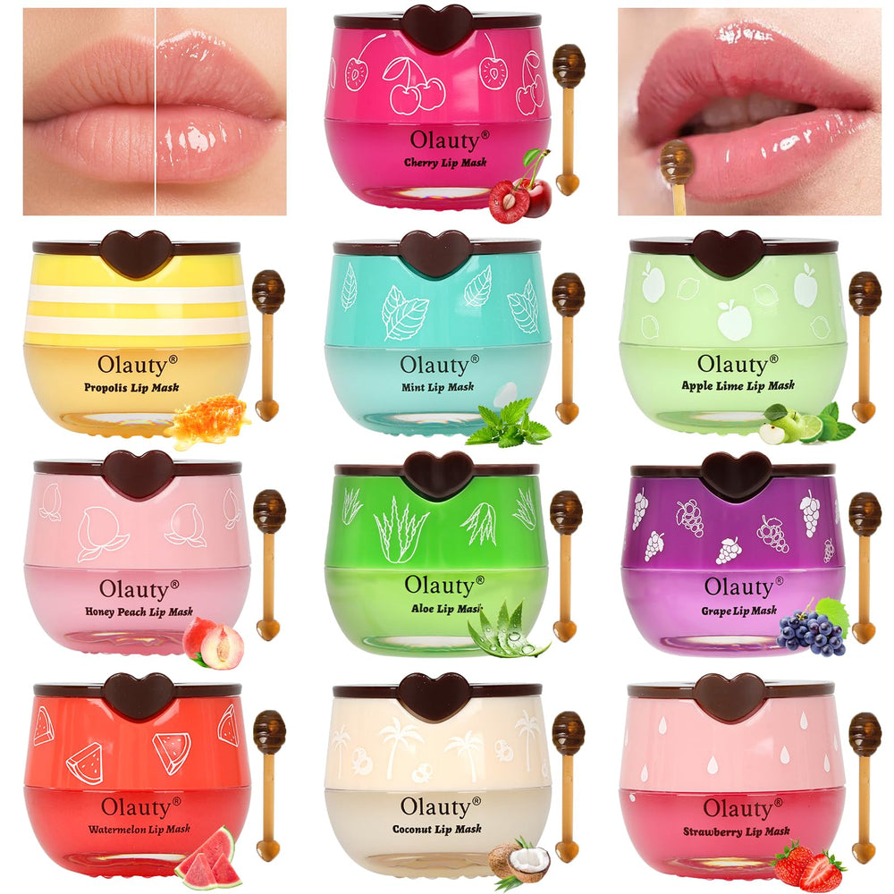 Deepmind honey pot packaging showing playful lip care set for on-the-go hydration