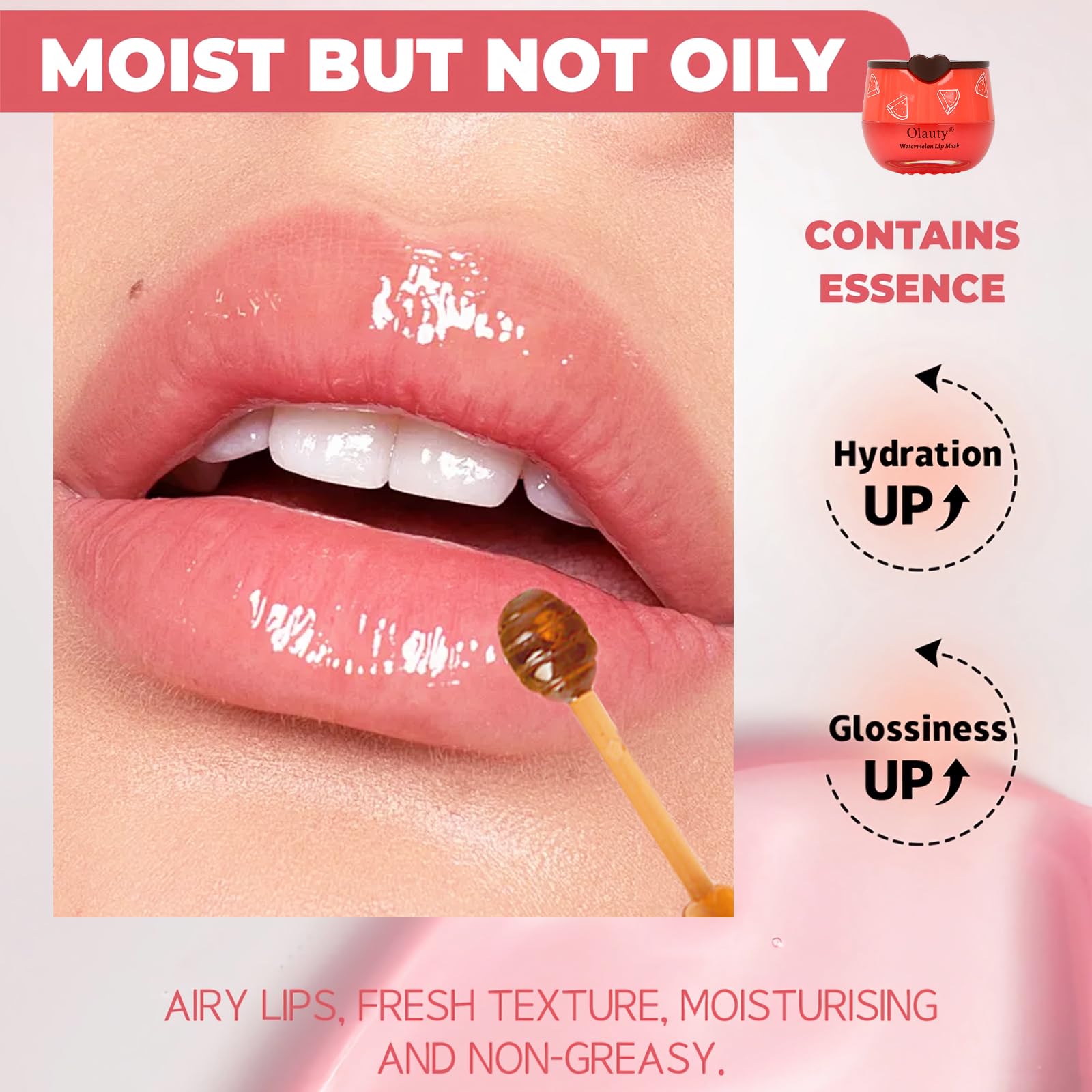 Deepmind peach flavor lip balm offering nourishing lip care and softness