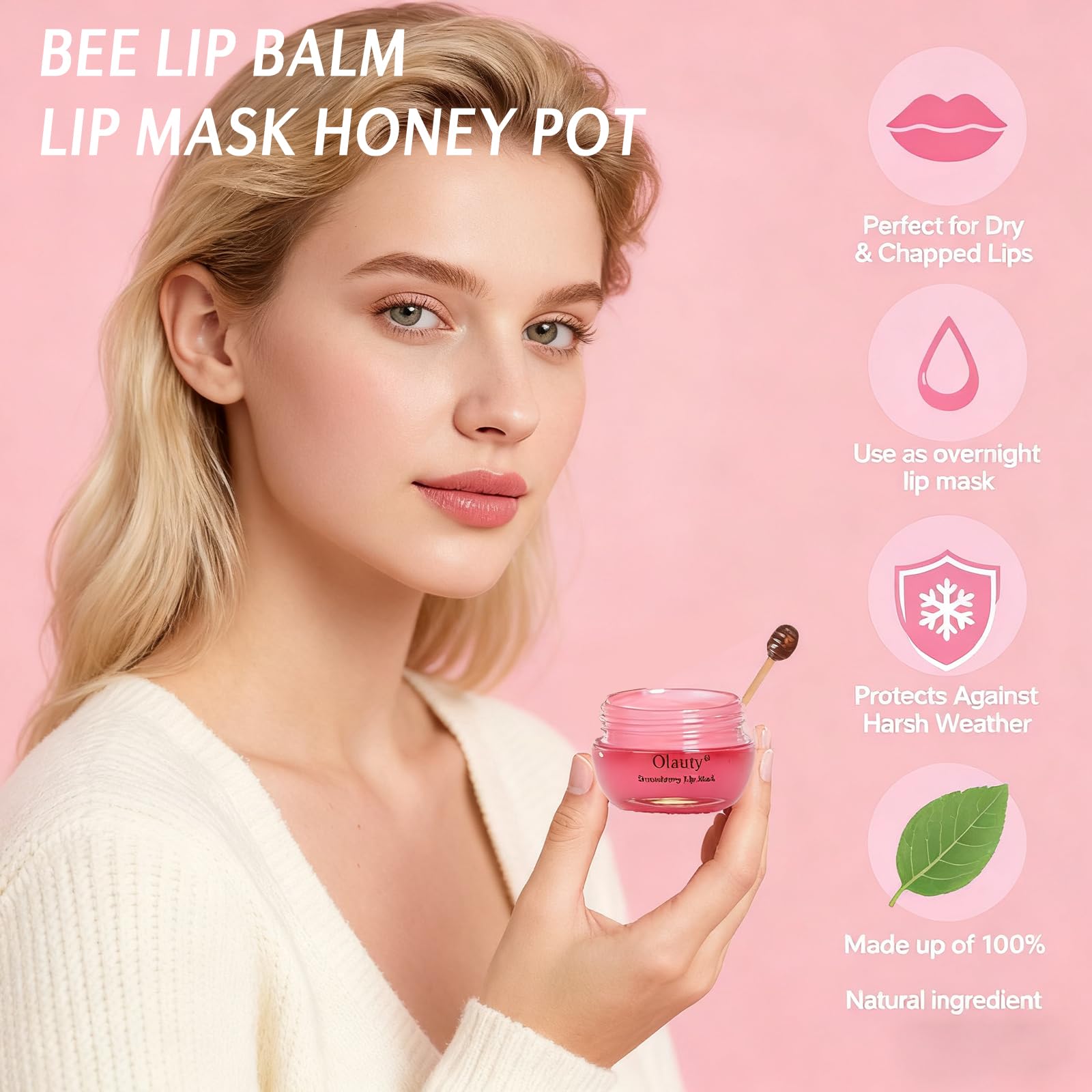 Deepmind watermelon flavor lip balm delivers refreshing hydration for lips