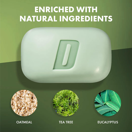 Defense Acne Care Bar ingredients with 2% salicylic acid for clear skin routine.