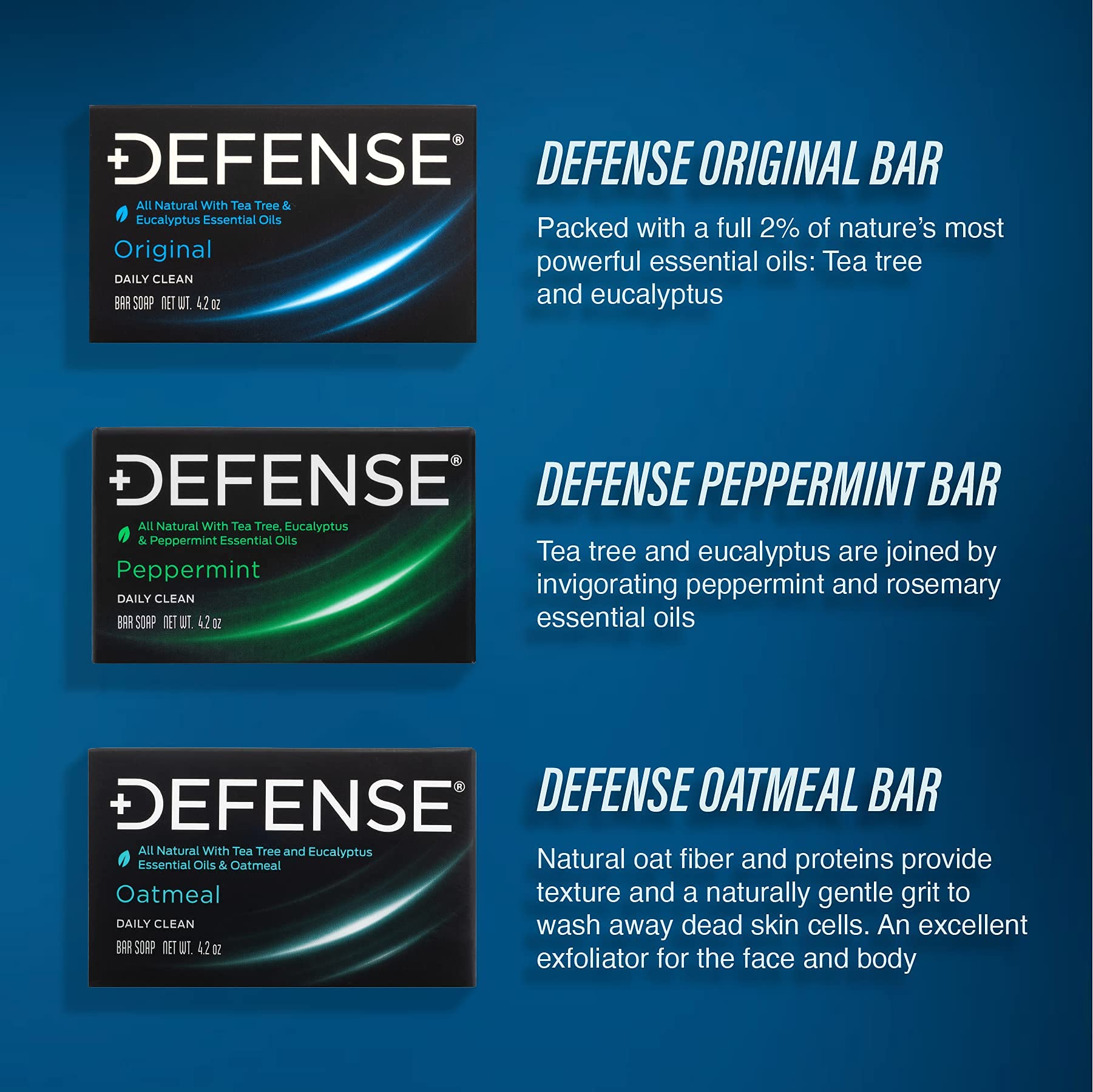 Creamy lather from Defense Soap tea tree bar during shower