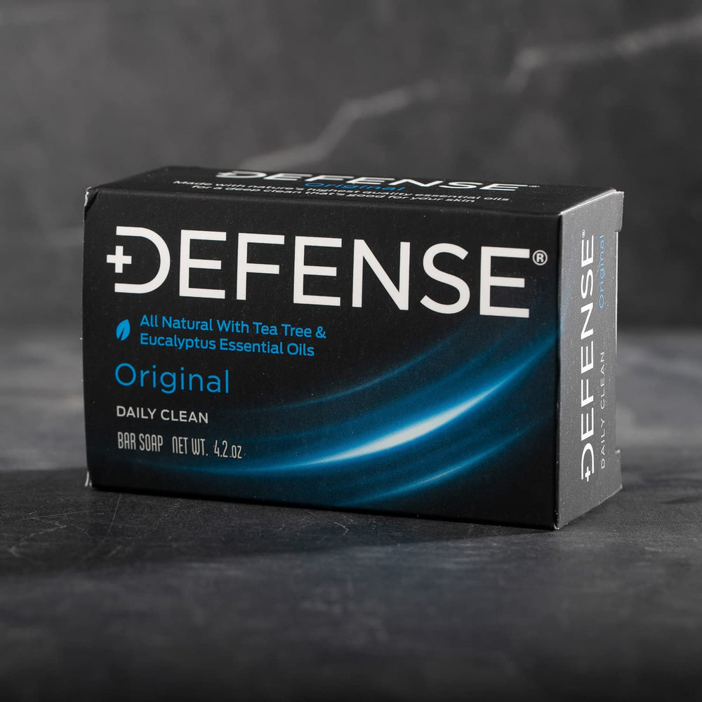 Defense Soap tea tree bar soap triple milled for longevity