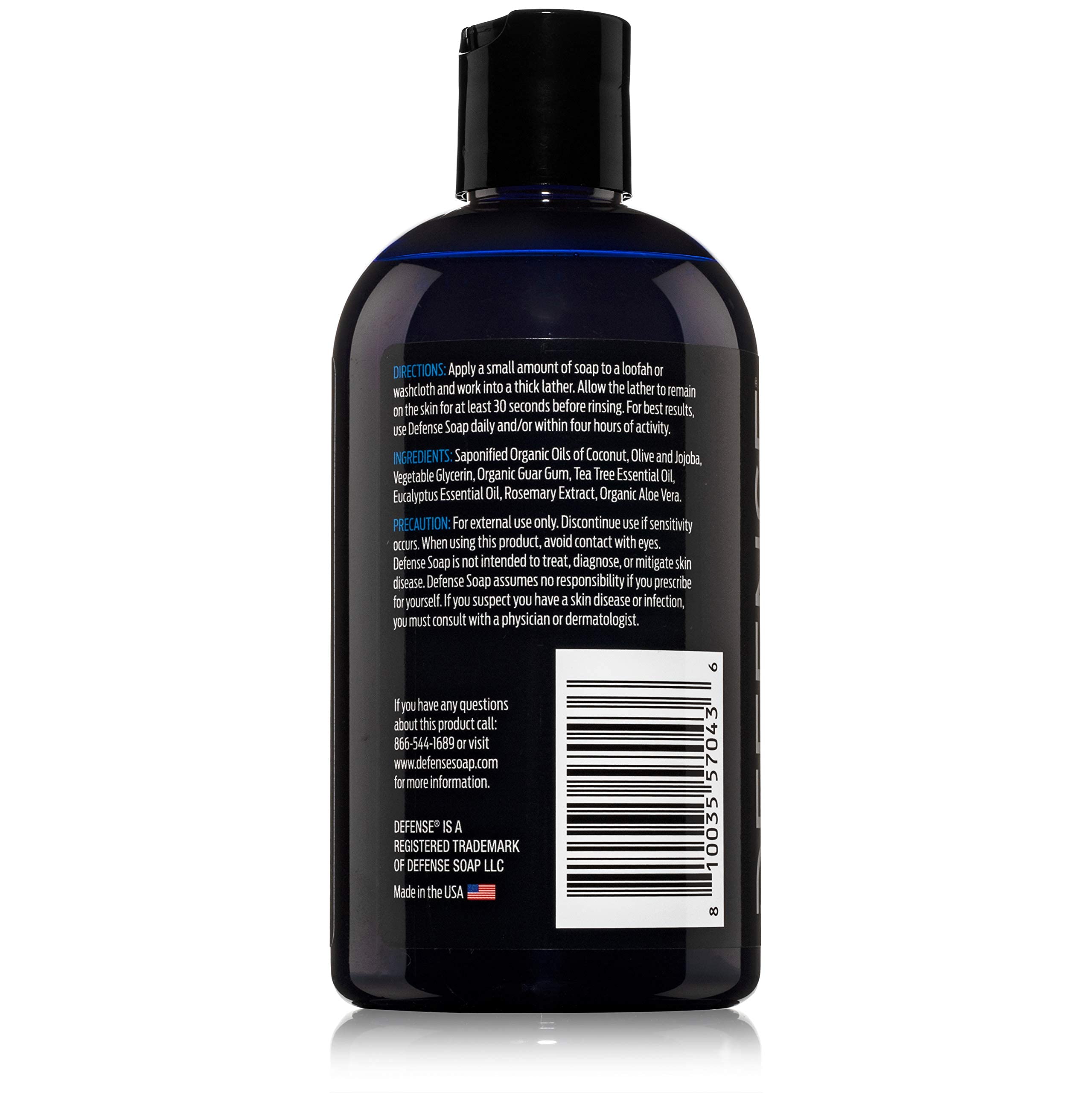 Defense Soap Tea Tree Body Wash ideal for athletes after workouts