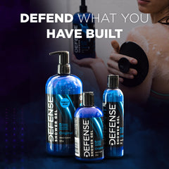 Natural tea tree and eucalyptus oils in Defense Soap formula