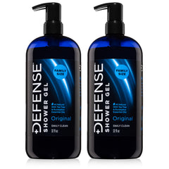Defense Soap Tea Tree Body Wash with pump dispenses easily for daily use