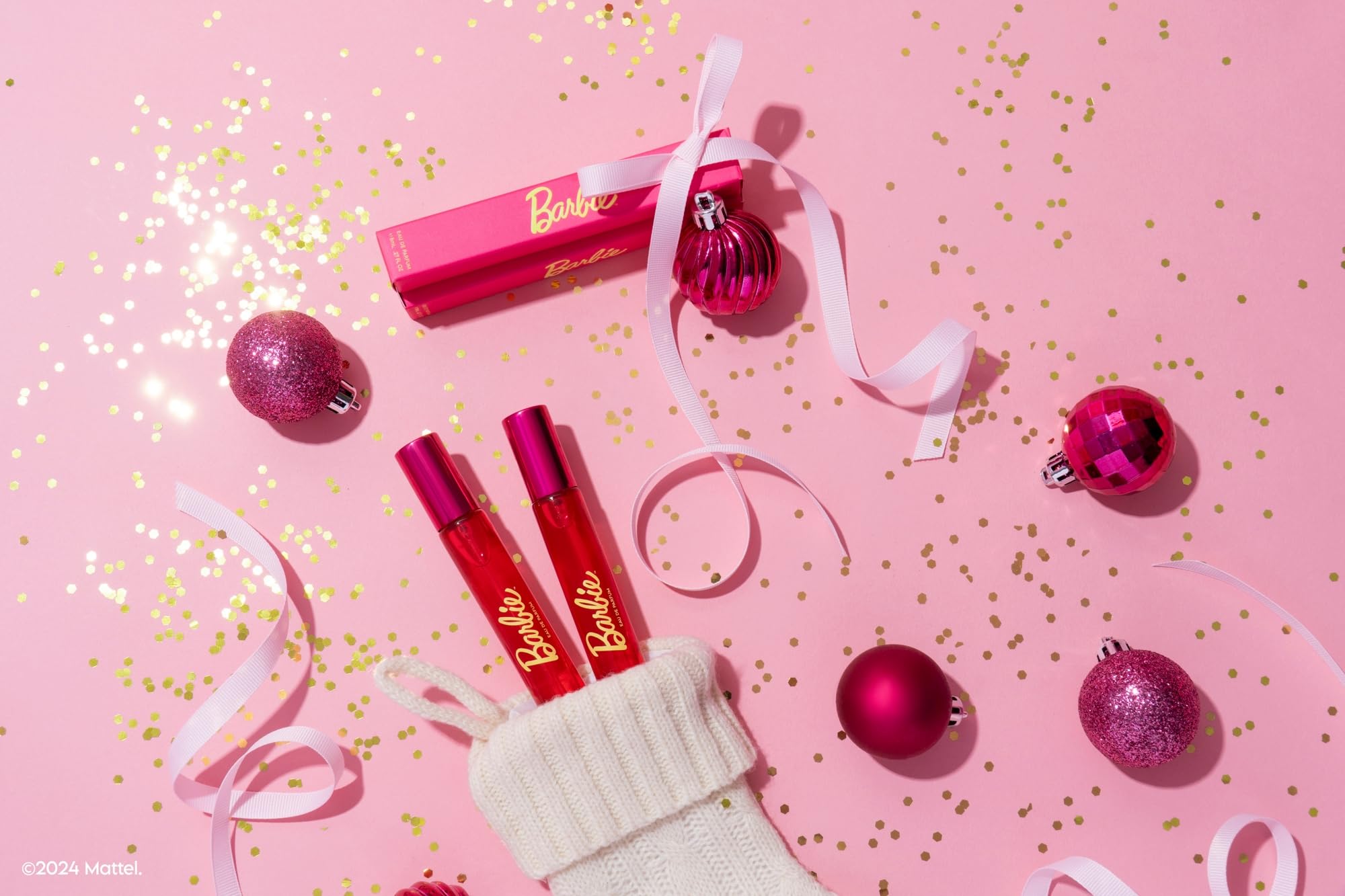 DefineMe Barbie fragrance image underscores licensed product for collectors and enthusiasts.