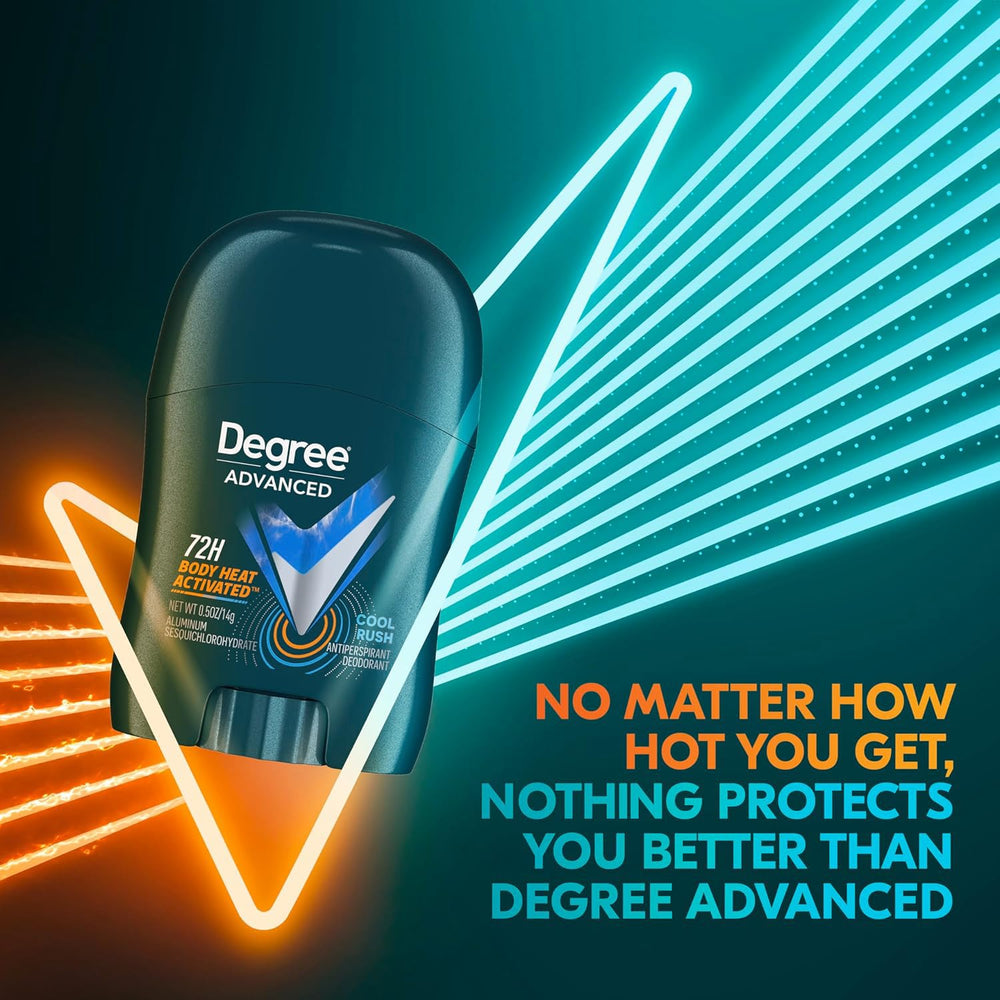 Degree 72 hour protection antiperspirant for daily wear.