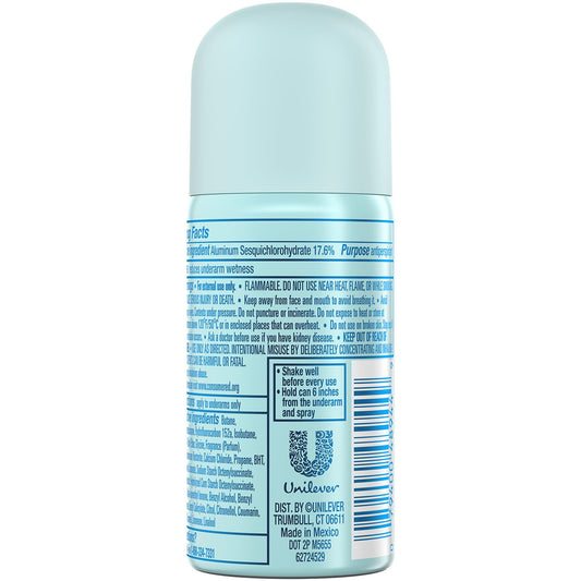 Degree Body Heat Activated technology showcased for enhanced freshness during activity.